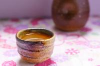 Rustic Blue Handcrafted Coffee Cup 