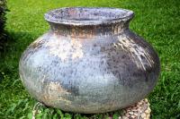 Gothic Greek Clay Pot