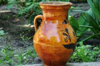 Gothic Greek Clay Pot