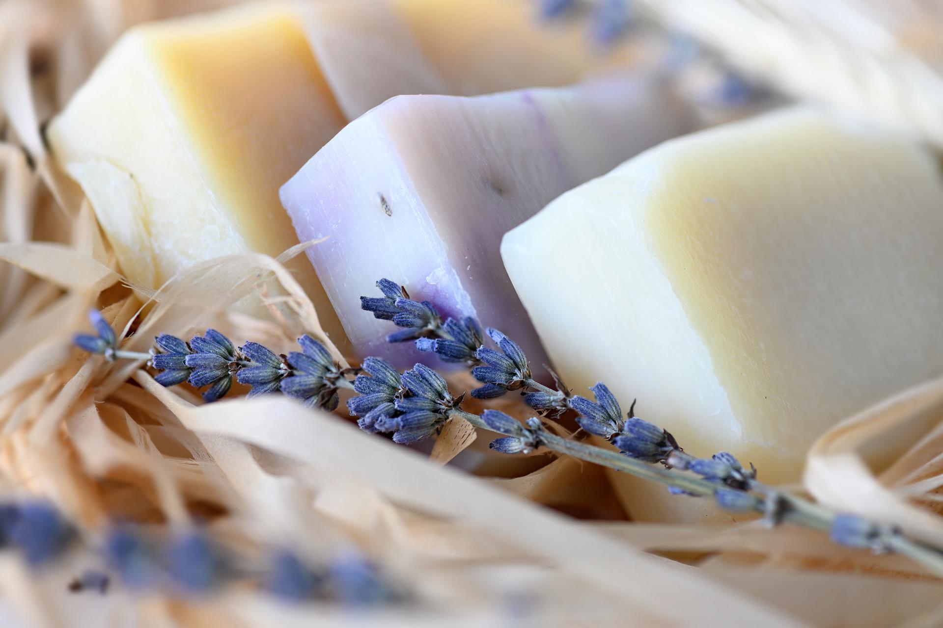 Dried Orange Peel and Lavender Body Bar