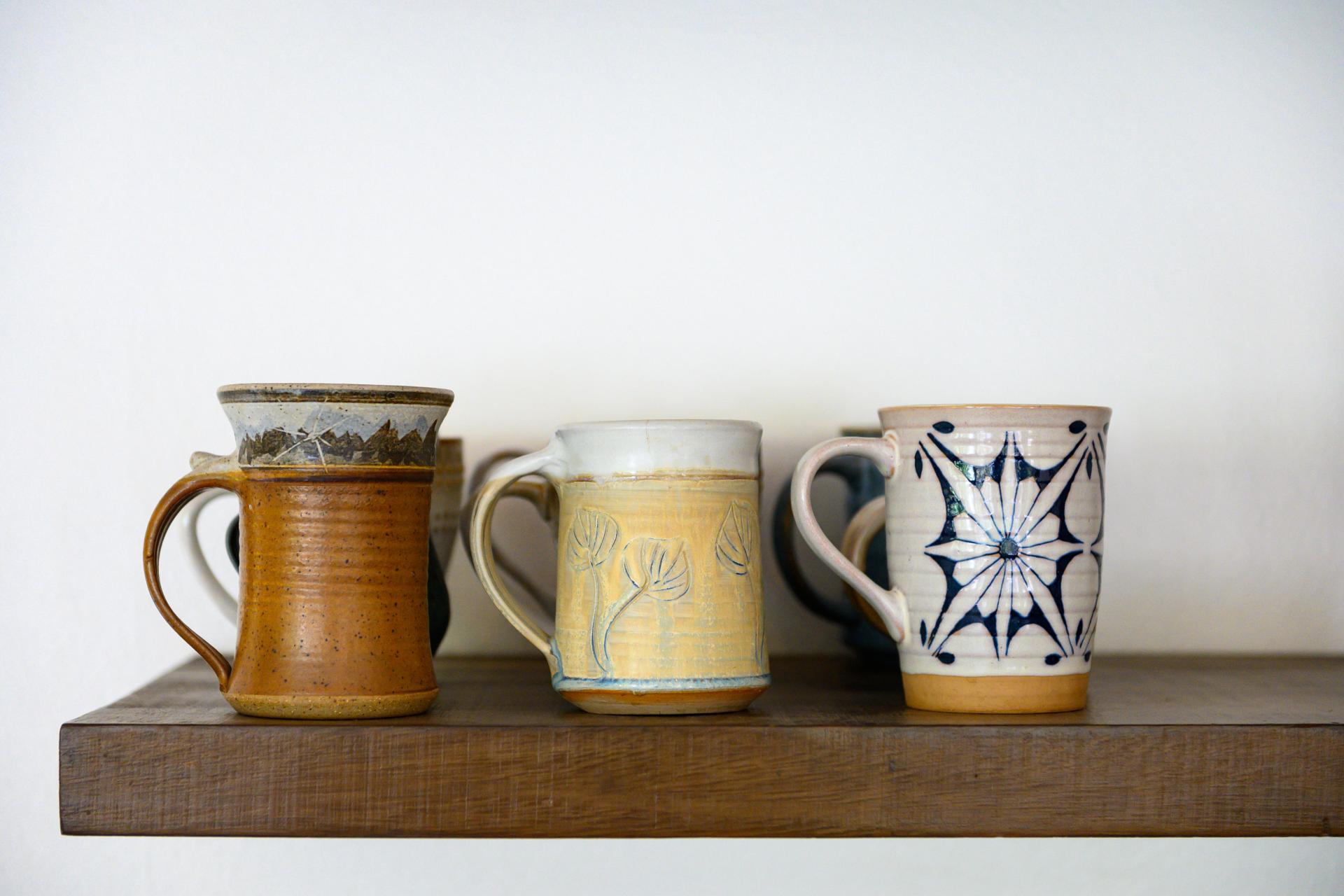 Reb Bee Handcrafted Coffee Cup 