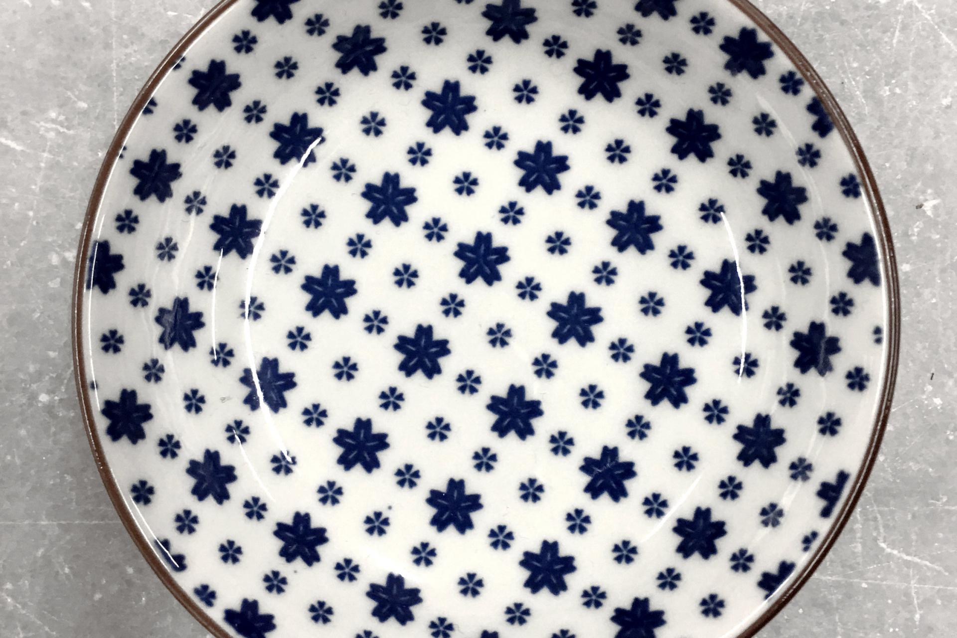 Cornflower Blue Modern Handmade Clay Plate