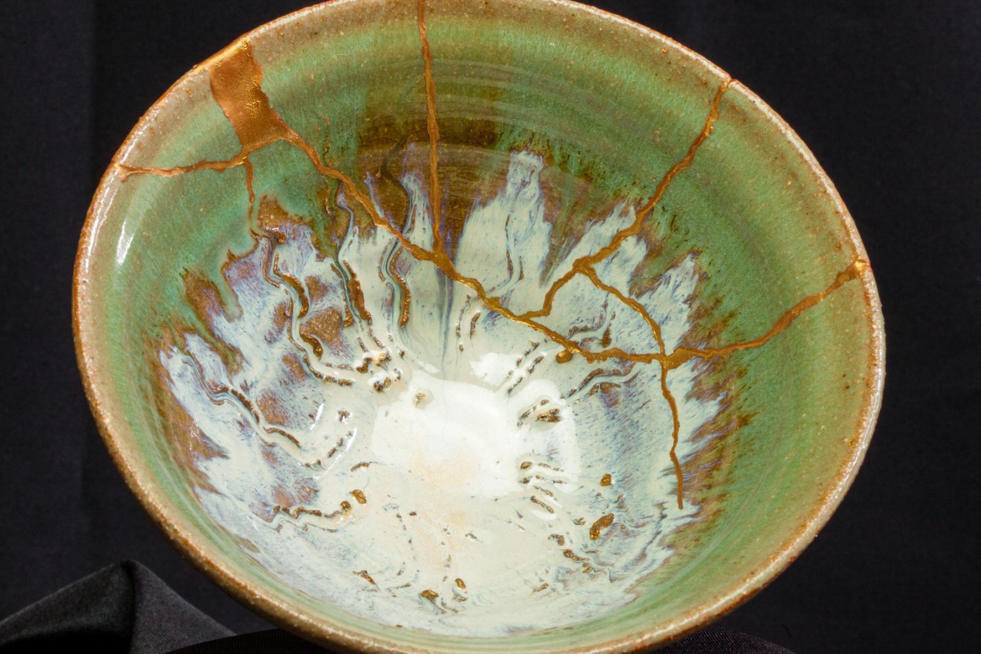 Navy Clay Bowl