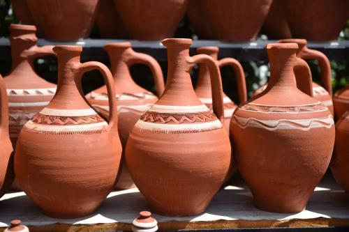 African Clay Pot Set